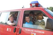 Ankommen der Feuerwehrgruppen