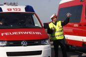 Feuerwehrstreife und Anreise