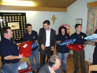 Geschenke gab es nat&uuml;rlich auch