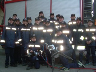 Erleichterte Gesichter nach der Abnahme