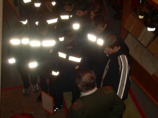 Aufmerksamkeit bei den Erkl&auml;rungen durch EBI Hofbauer