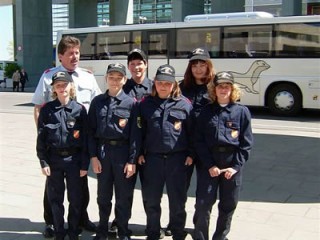 Die Jungs und M&auml;dels aus Grafenw&ouml;rth...