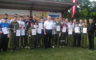 LBD Buchta mit den Siegergruppenkommandanten