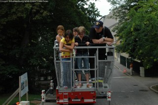 ..... und pr&auml;sentierten die mitgebrachten Ger&auml;te