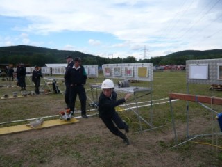 Daniel Guthan beim Bewerb