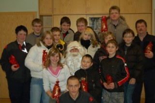 Der Nikolaus besuchte uns !!!
