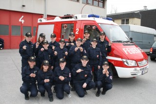 ... und zur&uuml;ck im Feuerwehrhaus
