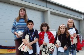 Gl&uuml;ckliche Gewinner