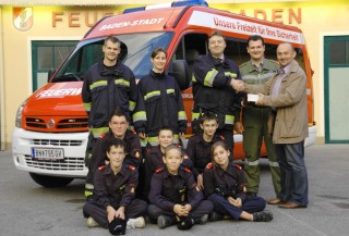 &Uuml;bergabe des Projektors