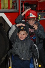 Michael und Bruder Leopold