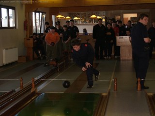 Von der Kegelbahn ...