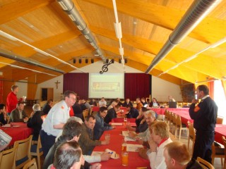 Besprechung im GH Klang