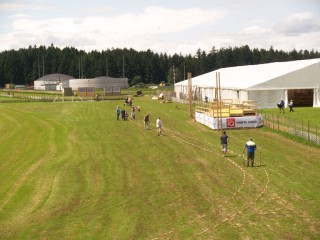 ...auch am Bewerbsplatz