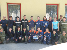 Abschluss Gruppenfoto