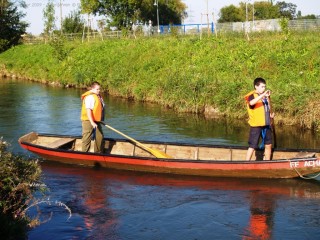 danach schon allein am Wasser