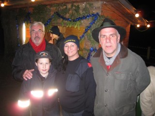 vlnr: Vizeb&uuml;rgermeister Helmut Zieser, JFM Florian Sterkl, Jugendf&uuml;hrerin FM Sabine Loibl, B&uuml;rgermeister Ing. Franz Anto