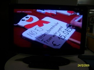 Die Spendensumme - � 15.085,-