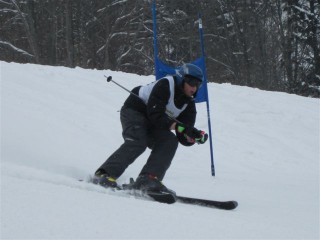 ... und hier im vollen Renneinsatz!