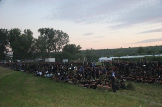 Gemütliche Lagereröffnung