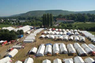 Ein Teil vom Zeltplatz