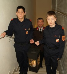 Kurz vor dem Liveauftritt - die Spannung steigt ...