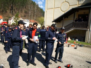 JFM Ederl & Brandl bei der Pr&uuml;fung