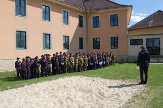 Begr&uuml;&szlig;ung durch BSB Hubert Steininger