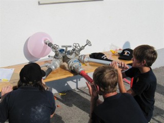 ... auch Teamwork war gefordert...