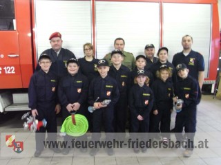 Die Feuerwehrjugend Friedersbach