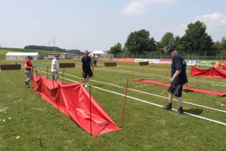 Aufbau der Bewerbsbahn