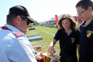 Ziehen der Startnummern