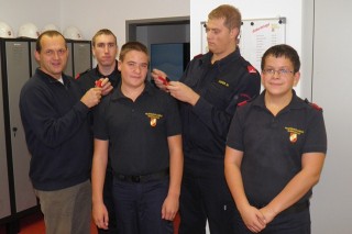 Michael Breuner wird befördert